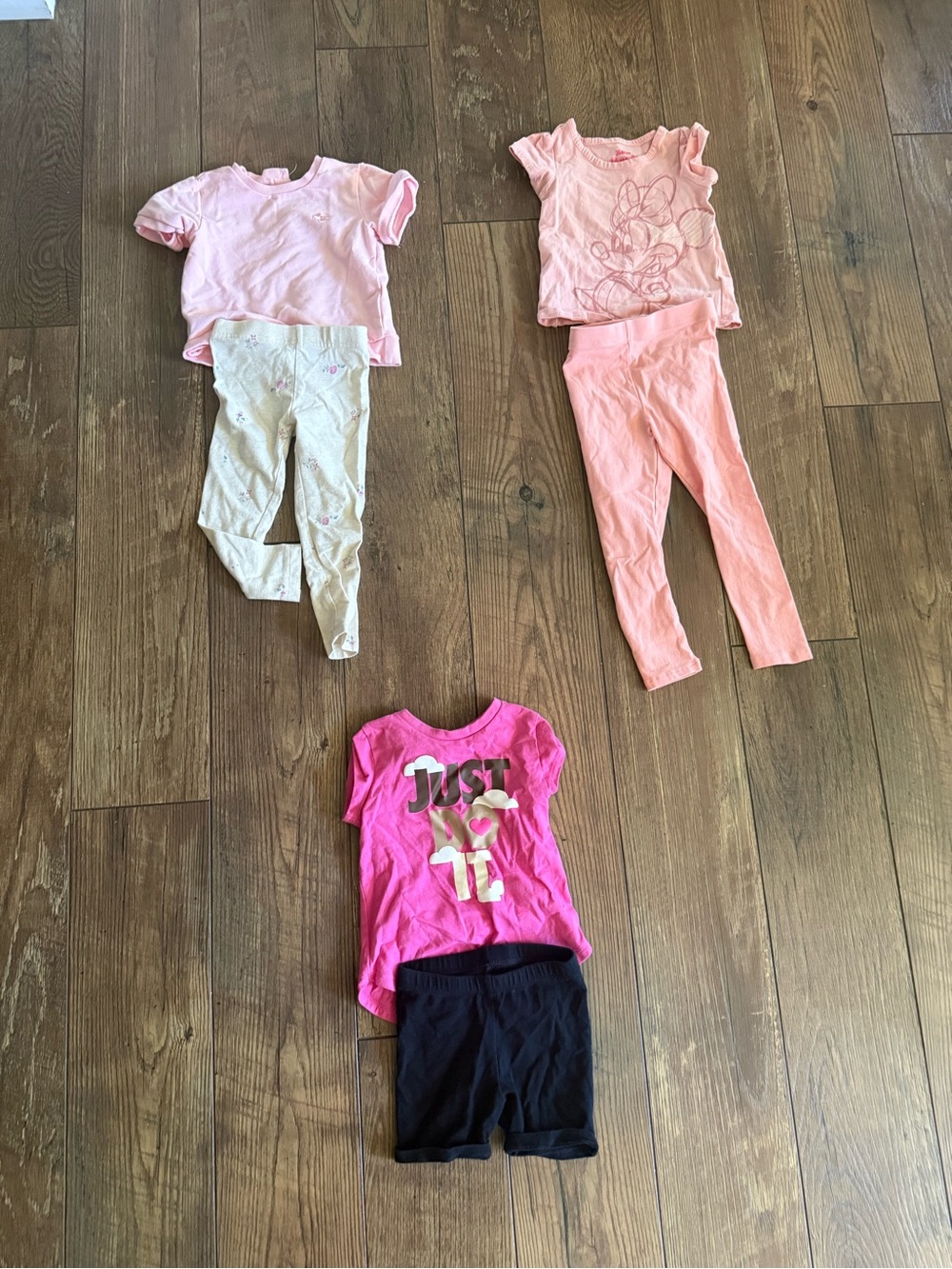 2T Girls 3-Piece Outfit Bundle